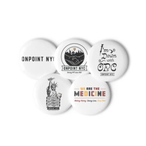 OnPoint NYC Buttons