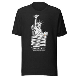 Lady Harm Reduction Unisex T-shirt (Dark Colors)